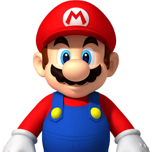 Etiquetas con diseño de Mario Bros