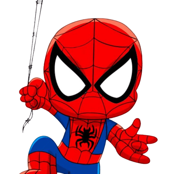 Etiquetas con diseño de Spiderman