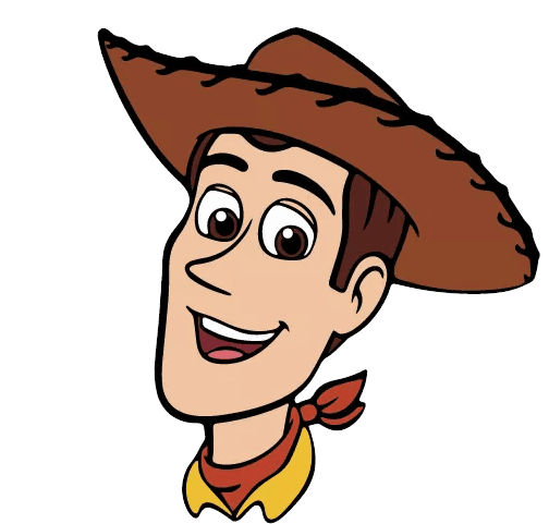 Etiquetas con diseño de Toy Story