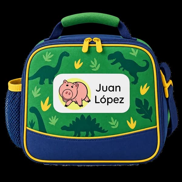 Etiquetas personalizadas en loncheras